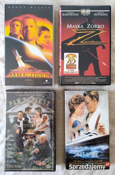 Kasety VHS Filmy Warszawa Targówek Filmy
