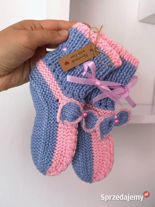 SkarpetkiPaputki na drutach Handmade Otrębusy