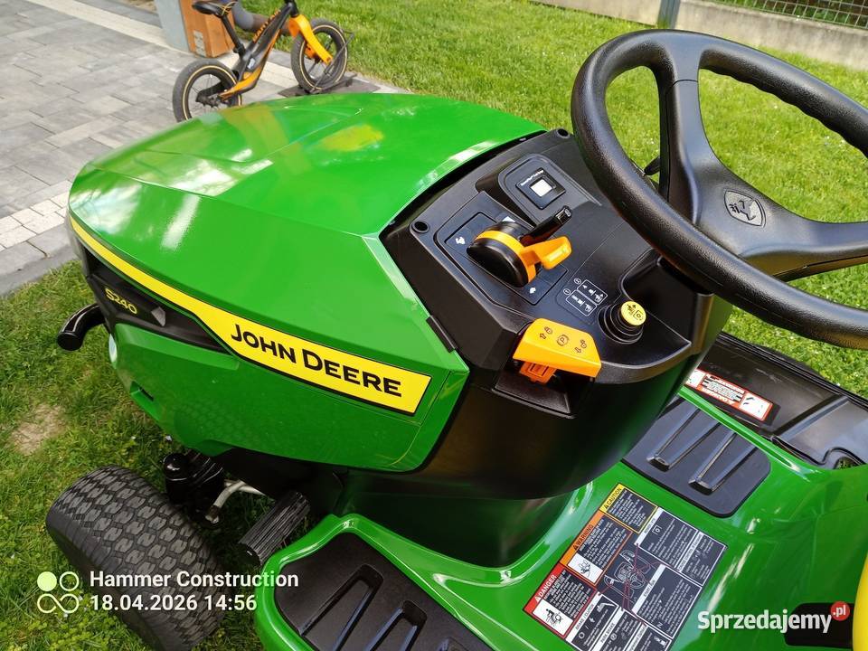 Traktorek kosiarka John Deere model S240 USA podkarpackie Sanok