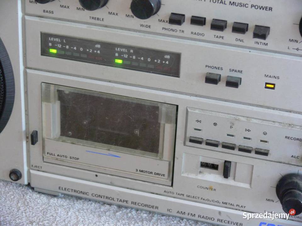 Radio Magnetofon Condor Unitra WYSYŁKA podkarpackie Jasło sprzedam