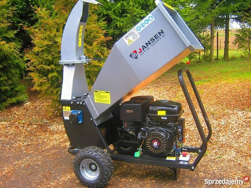 Rębak bębnowy do gałęzi JANSEN GTS1500E MOC 15 nieuszkodzony Izdebki