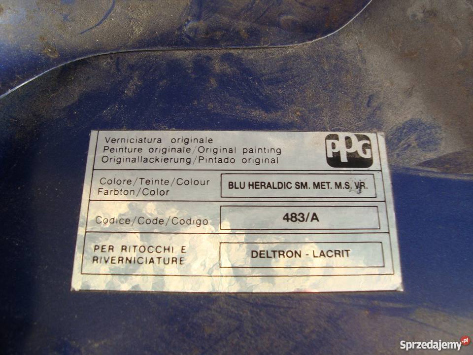 Lusterko PRAWE Fiat Uno lusterka zewnętrzne Karoseria Dąbrowice
