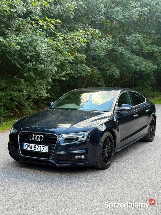 Audi A5 20 TDI Quatro SLine Anglik elektrycznie ustawiane fotele małopolskie Andrychów