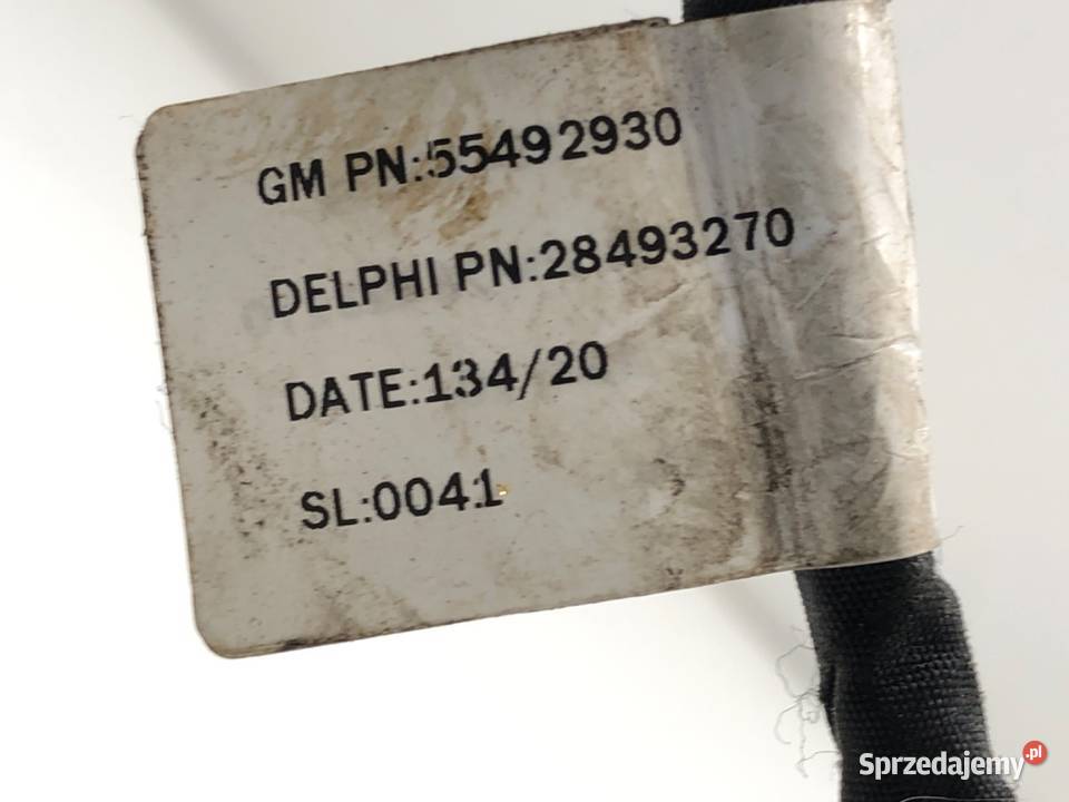 LISTWA WTRYSKOWA Z WTRYSKAMI OPEL ASTRA K