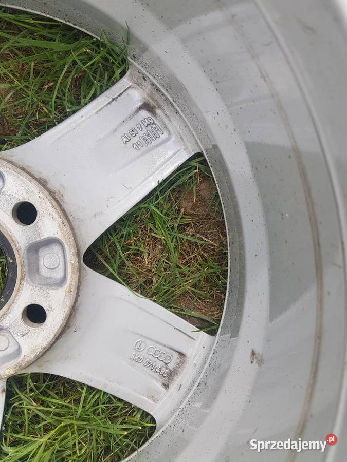 Śliczne Alufelgi AUDI R16 RONAL Mokronos