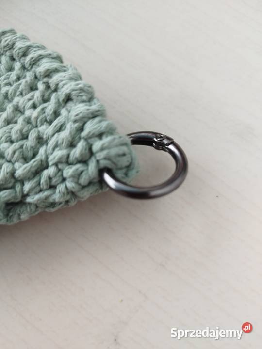 Ażurowa torba na ramię i etui na okulary crochet Piotrków Trybunalski