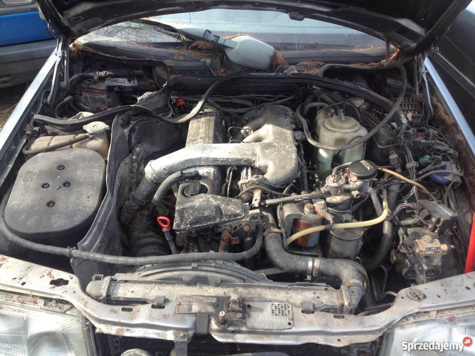 silnik mercedes w 124 kompletny 3000 turbo osobowe Biskupiec-Kolonia Druga sprzedam
