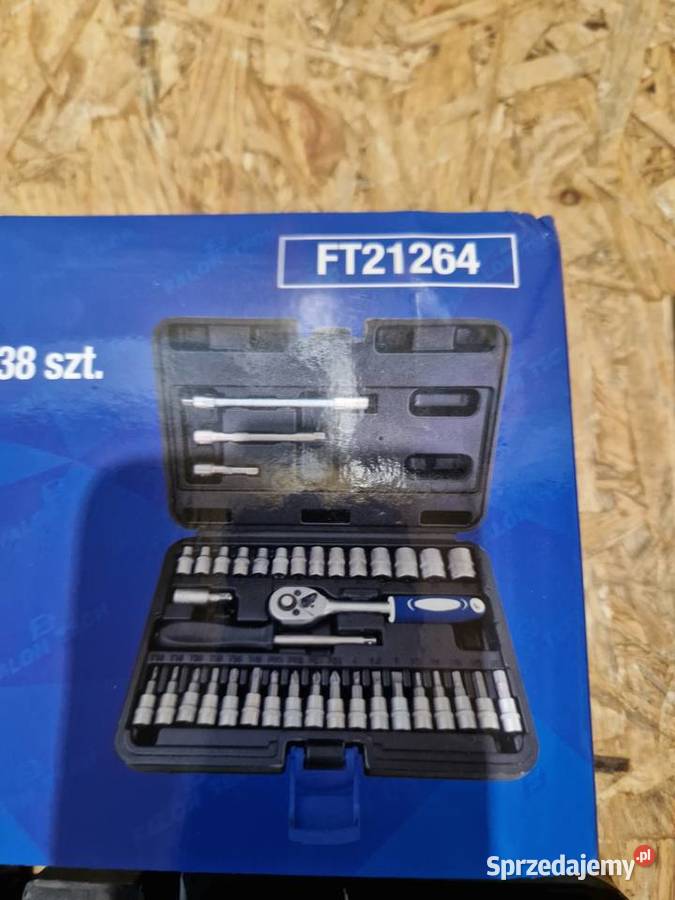 Zestaw kluczy nasadowych 38sz 14 klucze nasadowe Głogowa