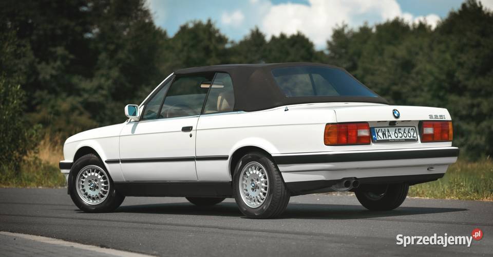 BMW E30 325i Cabrio znakomity stan 2494cm3 śląskie Rybarzowice