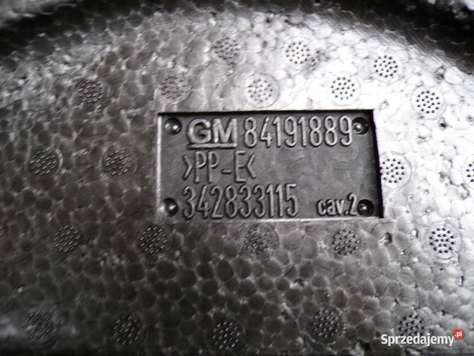 Styropian zestaw naprawczy podnośnik klucz Opel Zestawy naprawcze