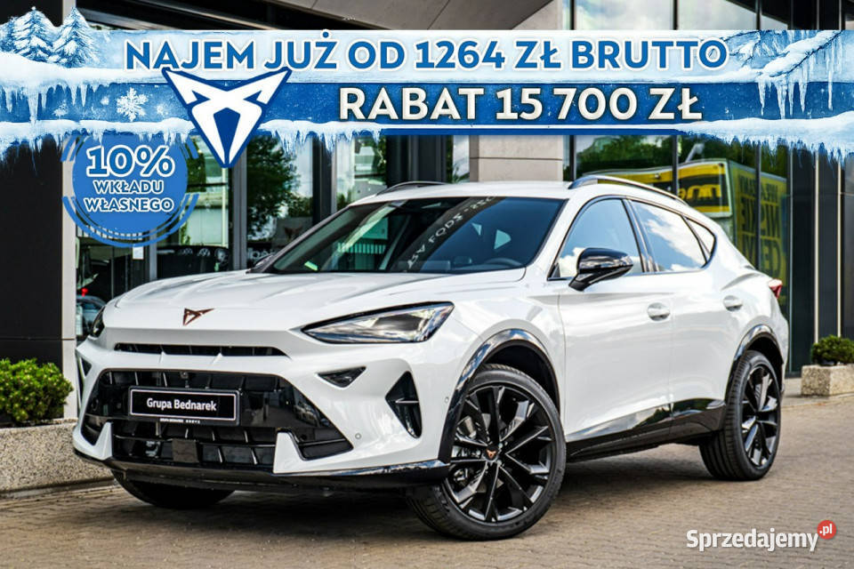 Cupra Formentor 15 TSI 150 Dostępny ręki autoalarm