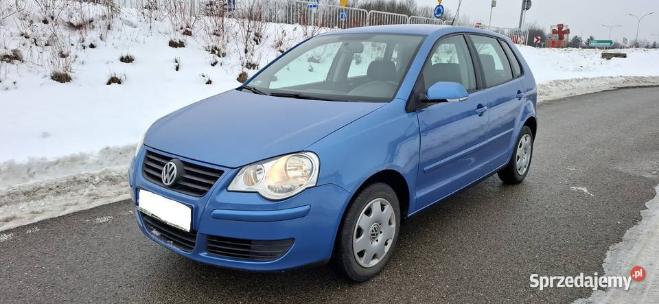 VW Polo 2005r 14 MPI 5 drzwi Ładny stan Tanio poduszka powietrzna Rzeszów