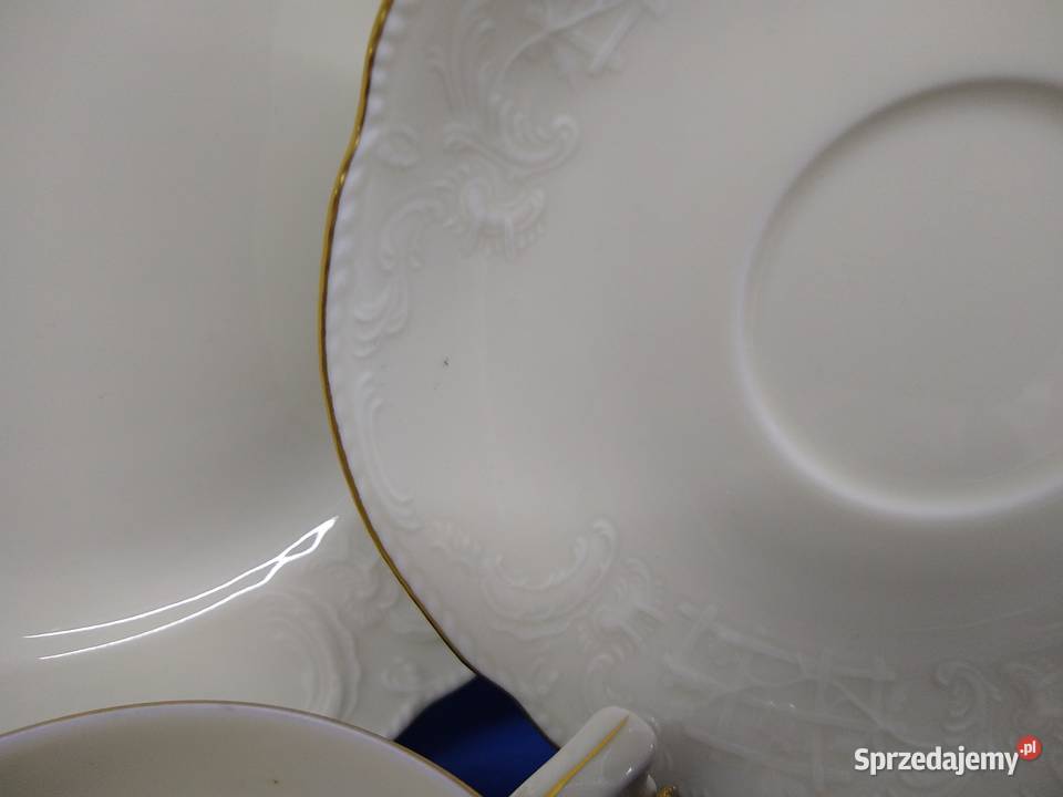 Zestaw filiżanka do herbaty Rosenthal Sanssouci wielkopolskie