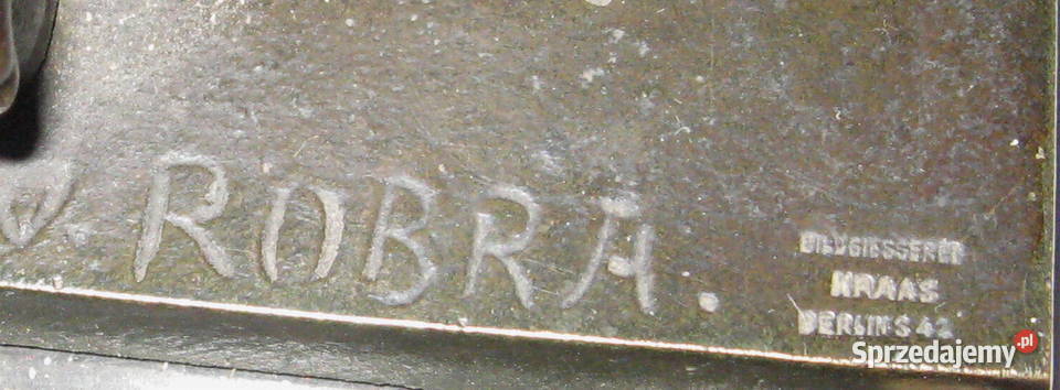 Figura Jelenia W ROBRA Berlin ANTYK oryginał Poznań