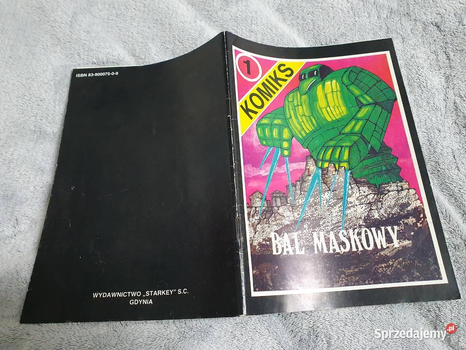 Bal Maskowy komiks Komiksy Gdynia