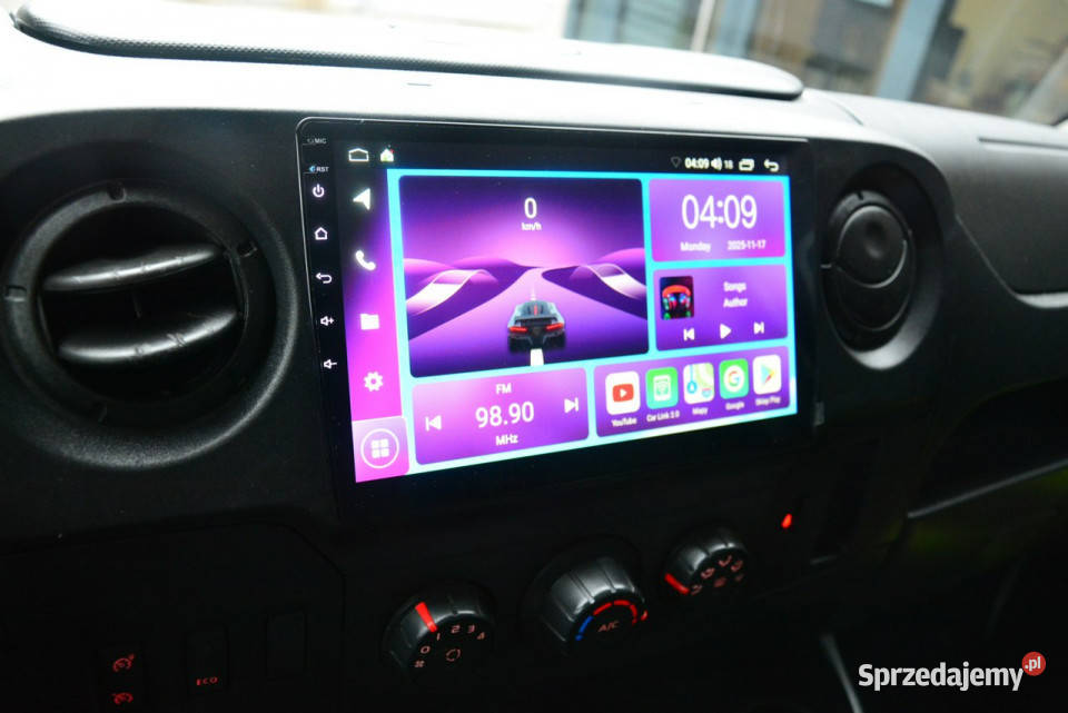 Renault Master 7 osobowy brygadówka doka pełna biały mazowieckie Warszawa sprzedam