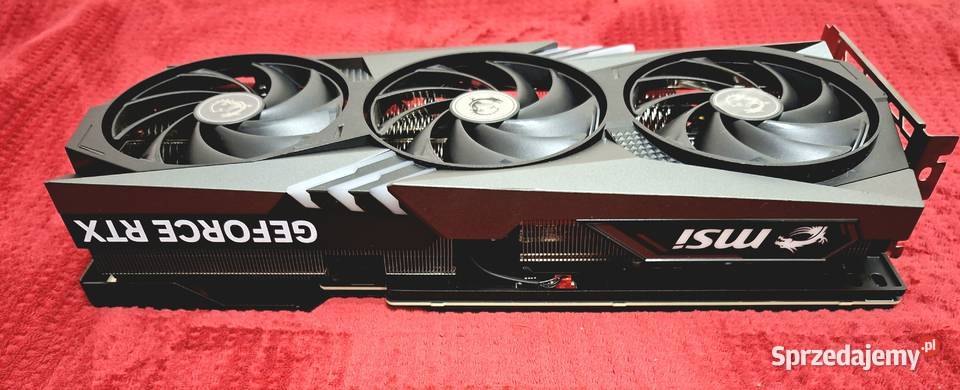 Karta graficzna MSI Geforce RTX 4070 Ti Gaming X mazowieckie Warszawa sprzedam