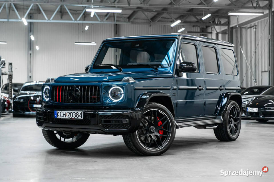 Mercedes G 63 AMG Ocean Blue G Manufaktur ASR (kontrola trakcji) Węgrzce