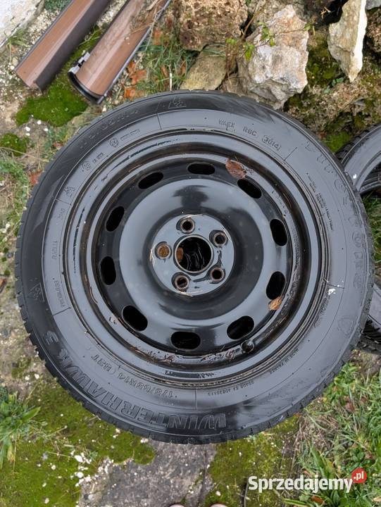 Koła stalowe 14 5x100 VW golf IV 4 zimówki