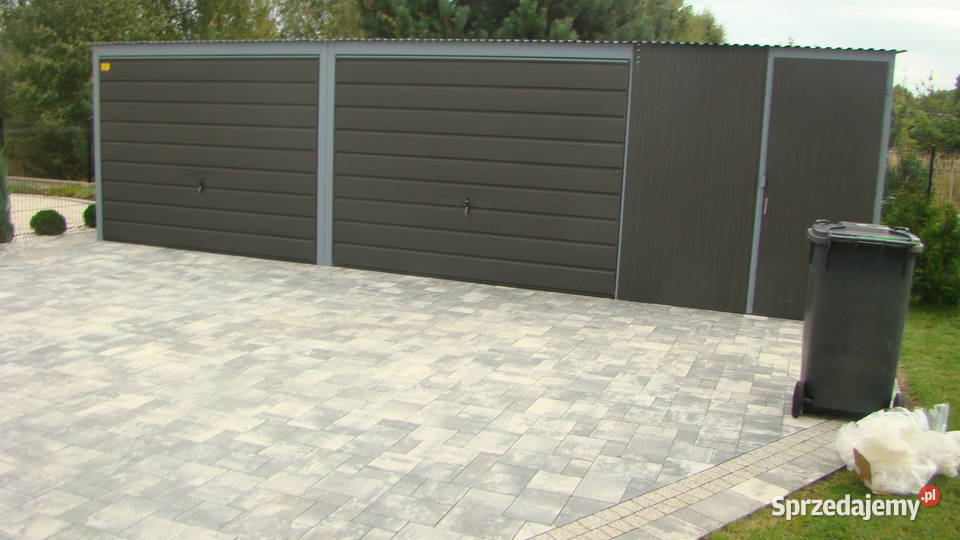 Garaż Blaszany 8x6m GARAŻE BLASZANE Blaszak lubuskie Brody