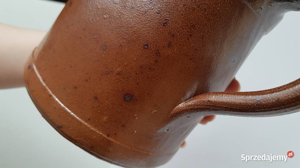 Stary ceramiczny dzbanek dzban stara ceramika Dąbrowa Górnicza sprzedam