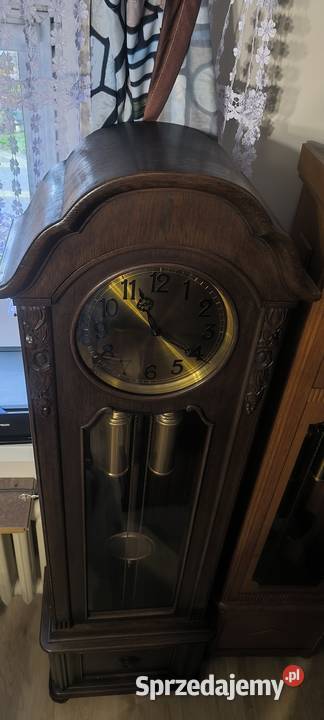 Zegar stojący LFS śliczna ciemna ośmiostrunowa małopolskie Kwaczała
