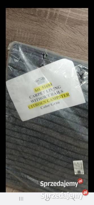 Mata dywanik Carbest Citroen Campster