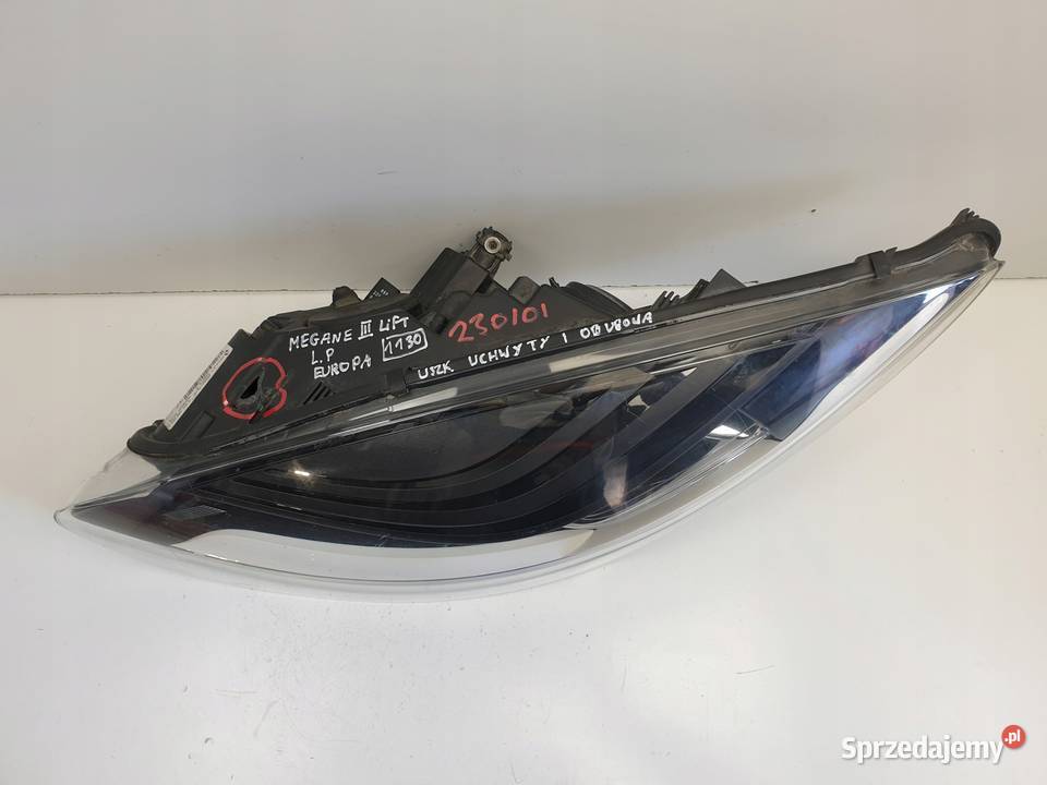 LAMPA LEWA Renault Megane III LIFT PRZEDNIA osobowe lubelskie Chełm