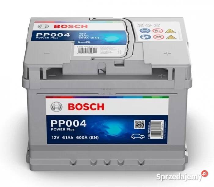 Akumulator Bosch 61Ah 600A EN PP004 Radom