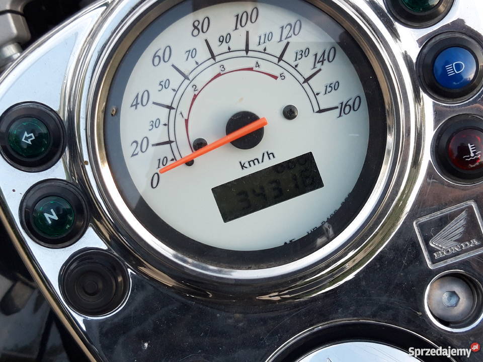 Honda Shadow 125 sakwy oparcie szyba kask Warszawa