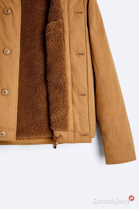 Wodoodporna krótka parka Zara Łódź