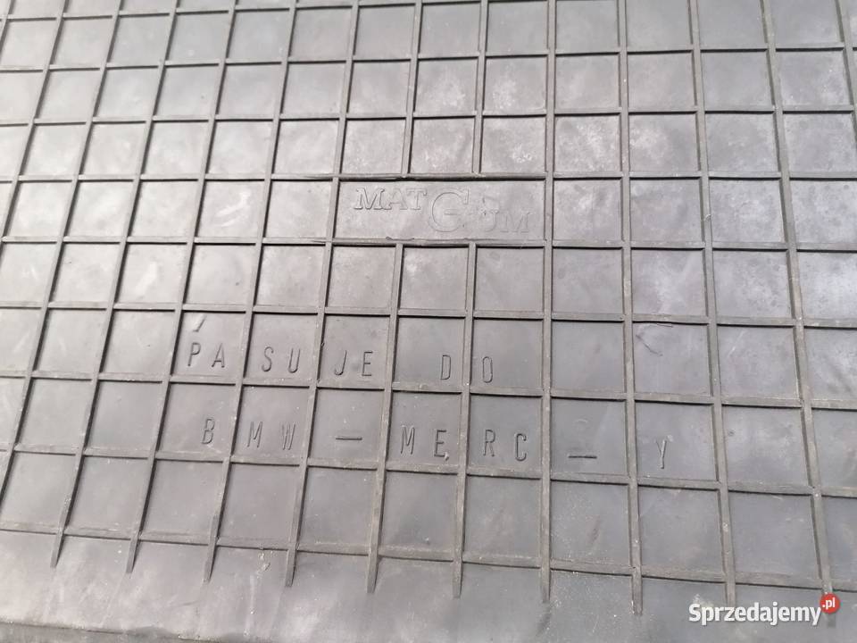 gumowe dywaniki mercedes bmw mercbmwY MatGum Skwierzyna