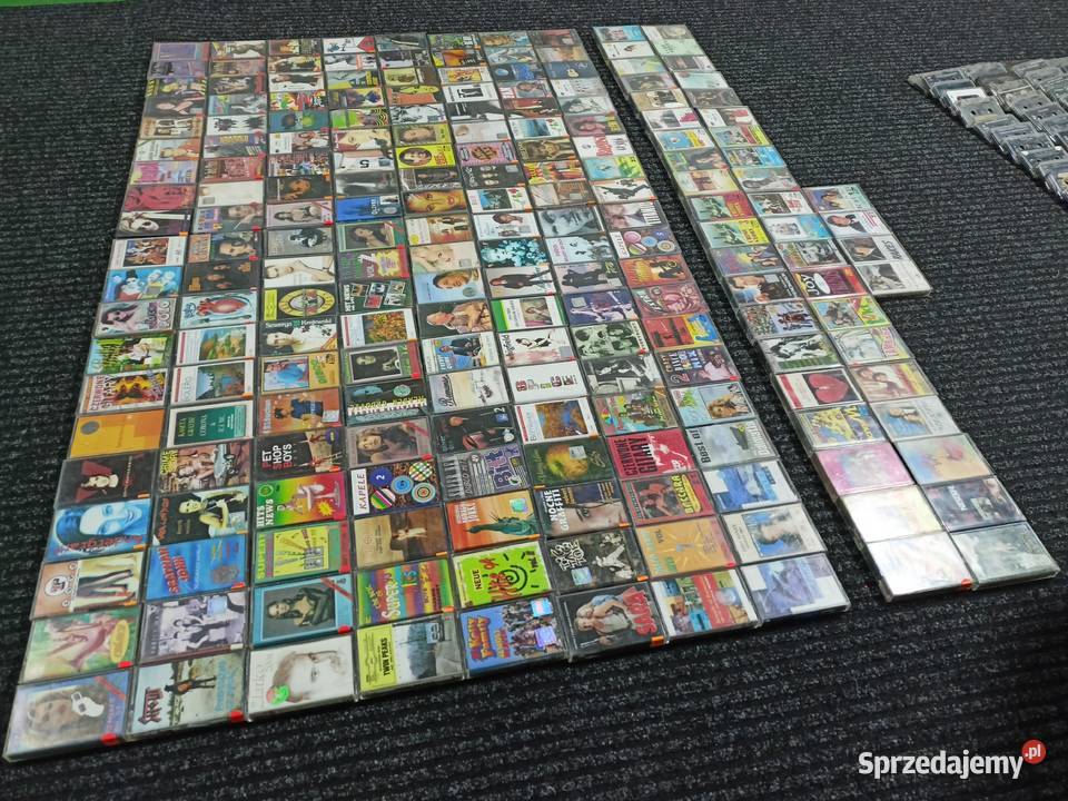 kolekcja kaset magnetofonowych ponad 310 sztuk Rzeszów