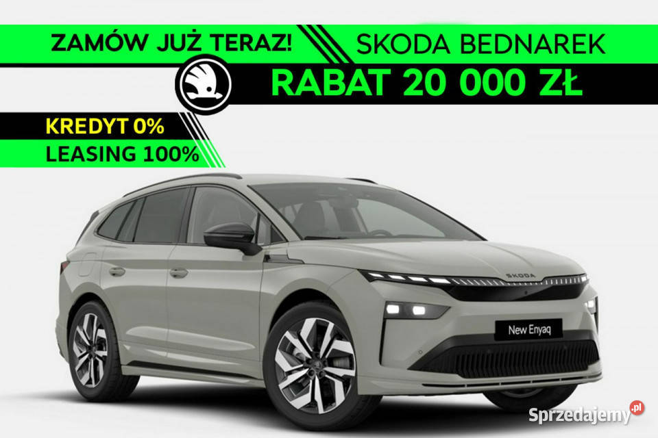 koda Enyaq Enyaq 85 82 kWh 285 Sportline Łódź