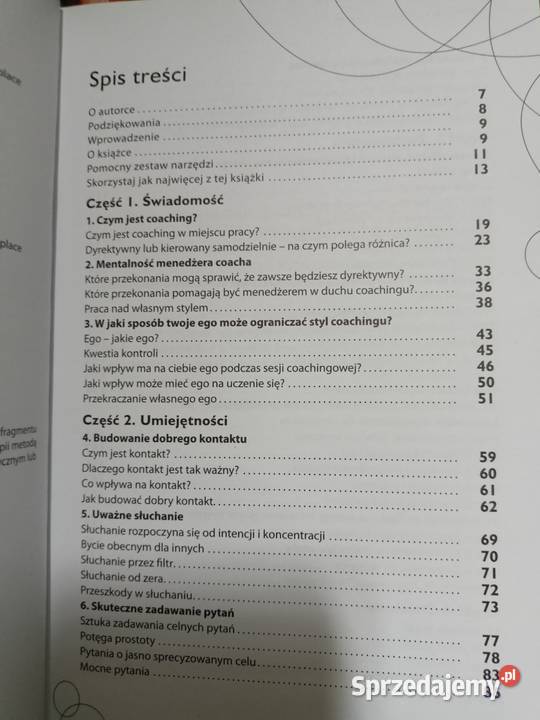 Coaching menadżerów książki Warszawa księgarnia