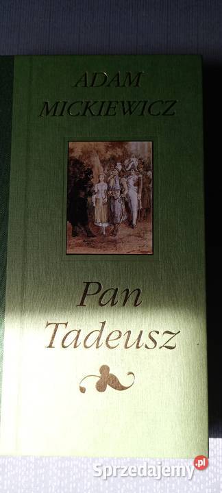 Pan Tadeusz Adam Mickiewicz twarda oprawa Zielona Góra