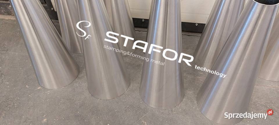 stożki z aluminium walcowanie blach