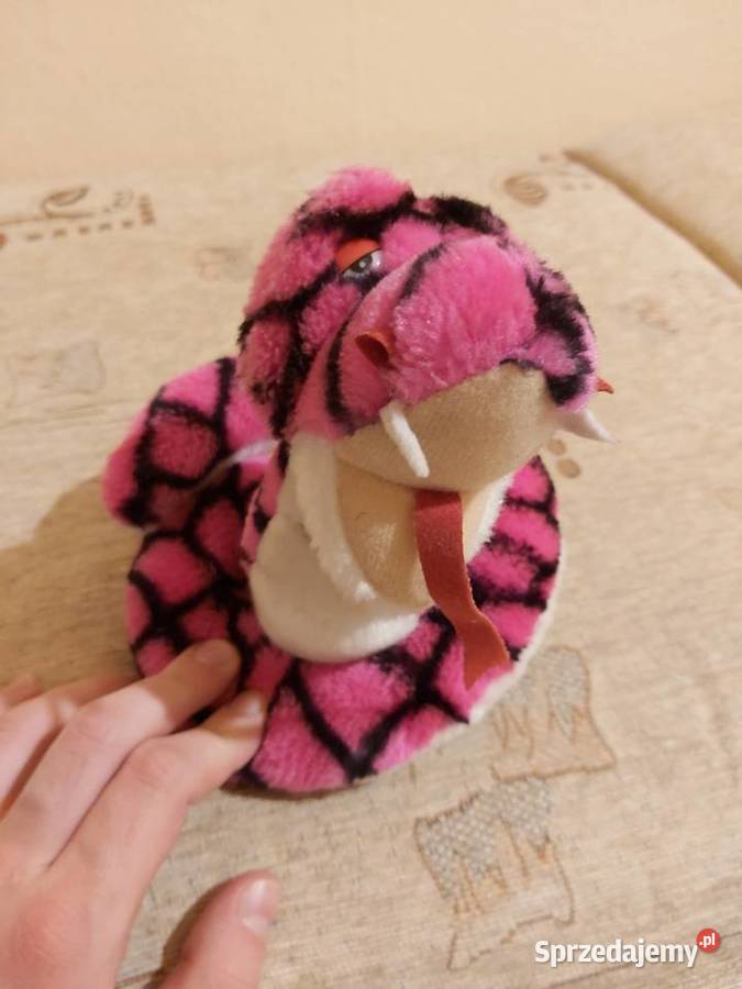 Różowa zabawka wąż Kraków