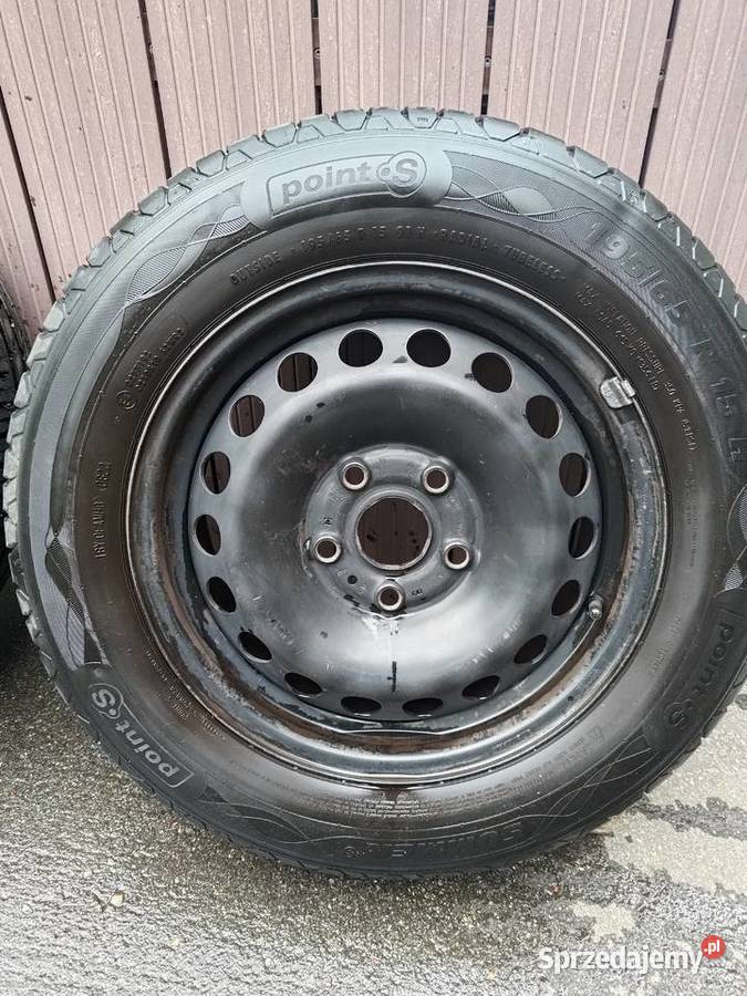 Felga stalowa r15 5x112 et 47 OEM z oponami Kraków