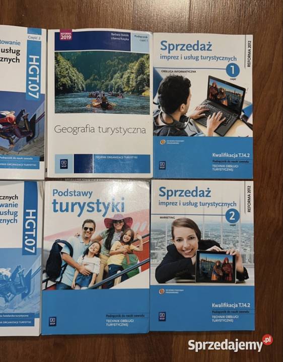 Książki do nauki turystyki Warszawa