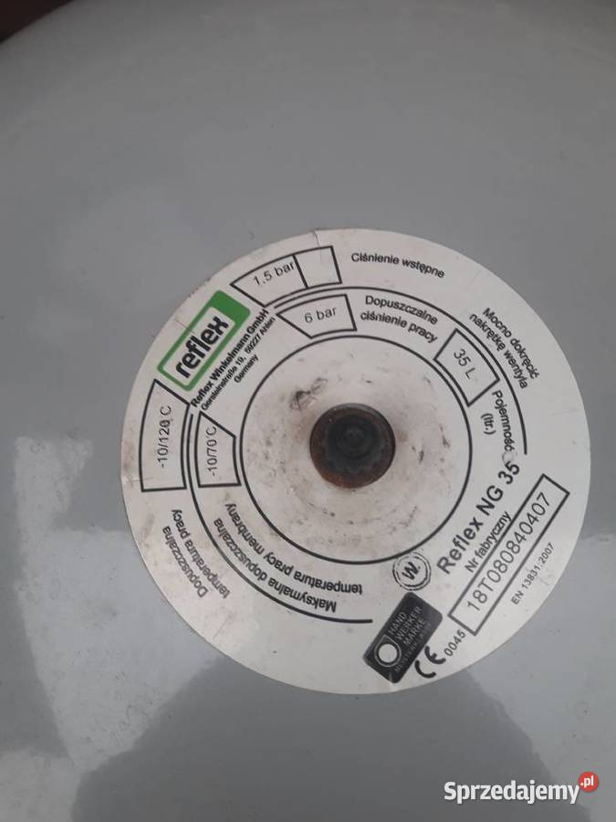 NACZYNIE PRZEPONOWE REFLEX NG 35 GY 615b R 34 Proszenie