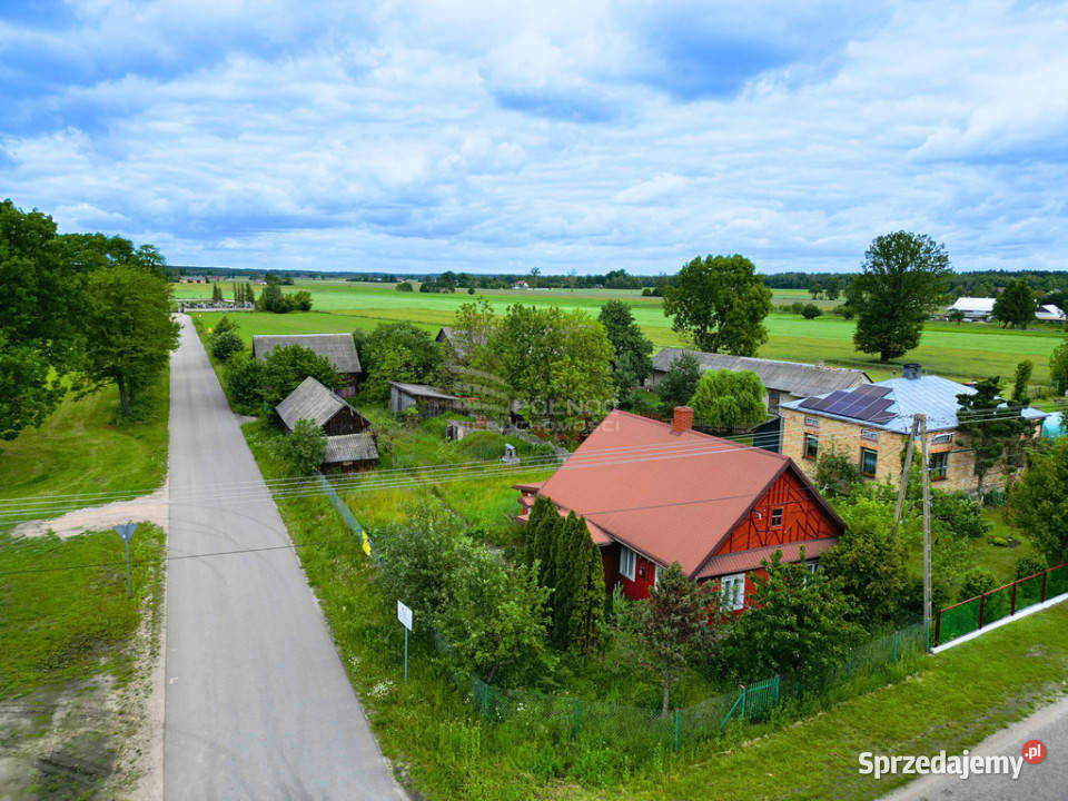 Dom budynki gospodarcze Korczówka gm Łomazy Sprzedaż