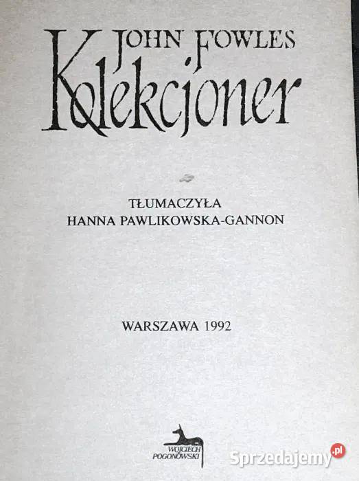 Kolekcjoner John Fowles Chełm