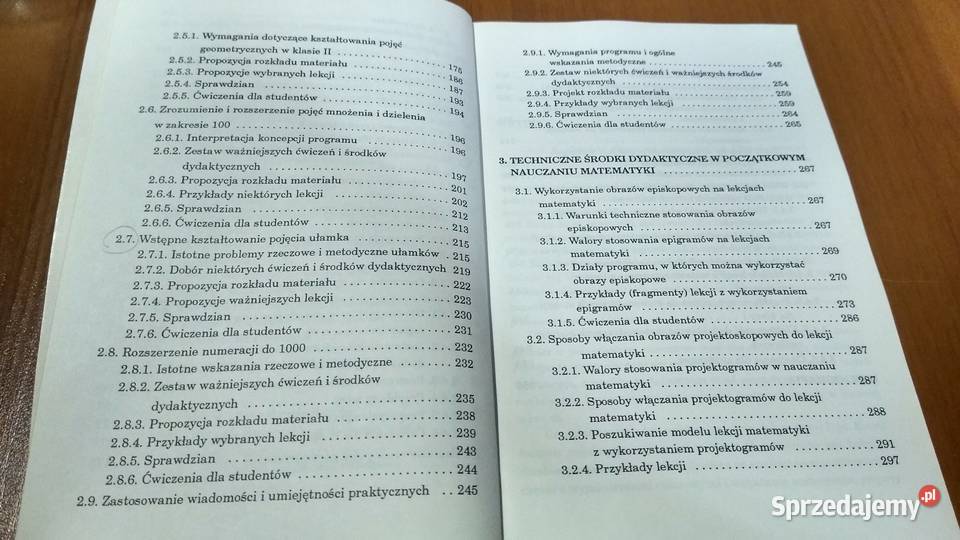 Metodyka nauczania matematyki w klasach niższych pomorskie Gdańsk