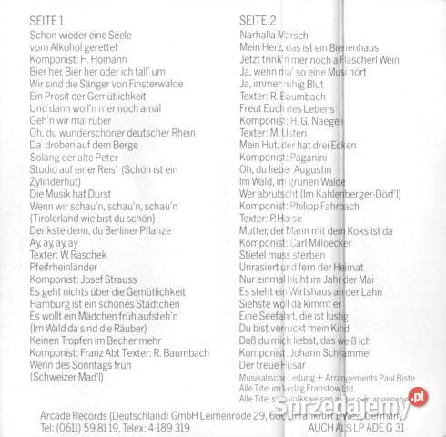 40 piosenek do kołysaniaPaul Biste40 pop śląskie Gliwice