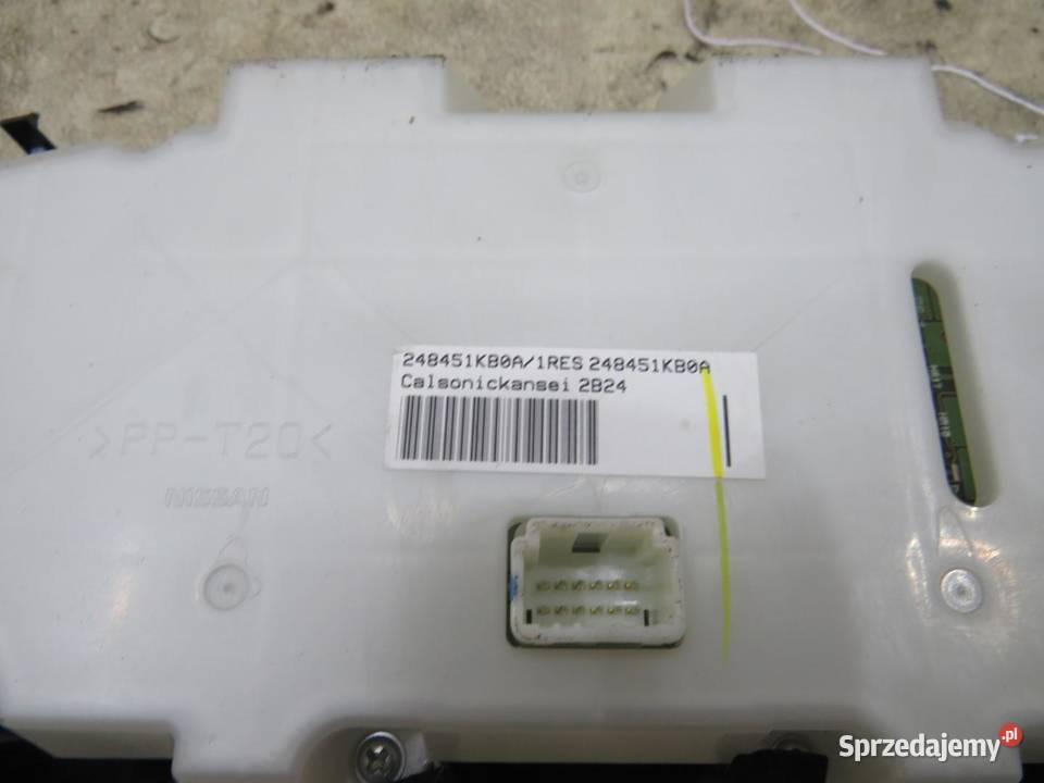 PANEL KLIMATYZACJI JUKE F15 248451KB0A osobowe sprzedam