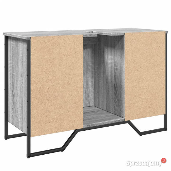 Szafka pod umywalkę szary dąb sonoma 91x35x60