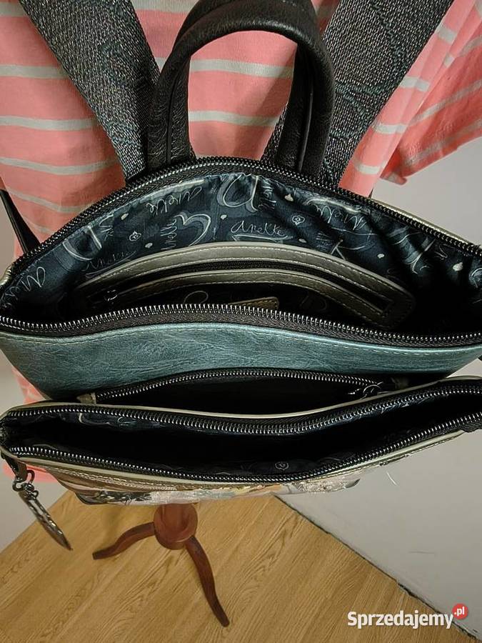 Plecak Anekke oryginalny ponadczasowy 27cm