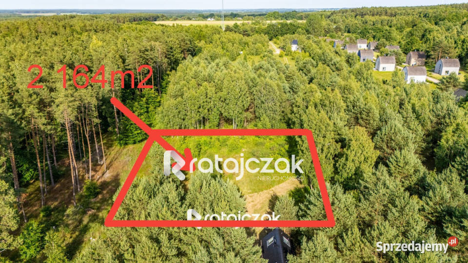 Działka 2164m2 Sasino Stara Cegielnia