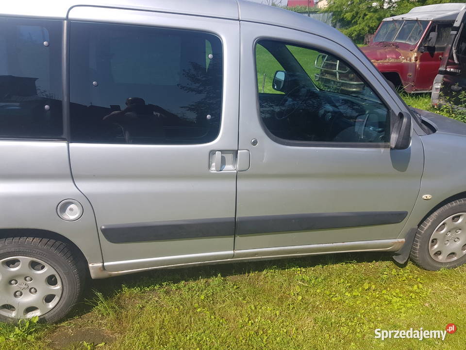 Citroen berlingo drzwi peugeot partner drzwi Jędrzejów sprzedam